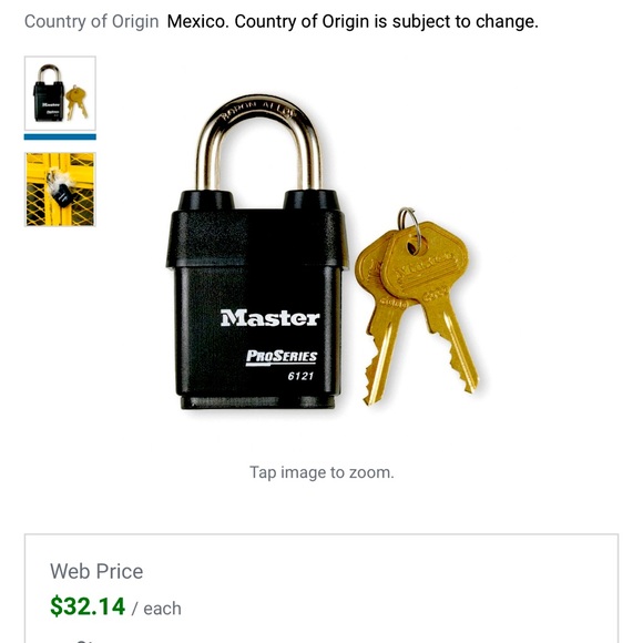 2 Master lock - Picture 5 of 7